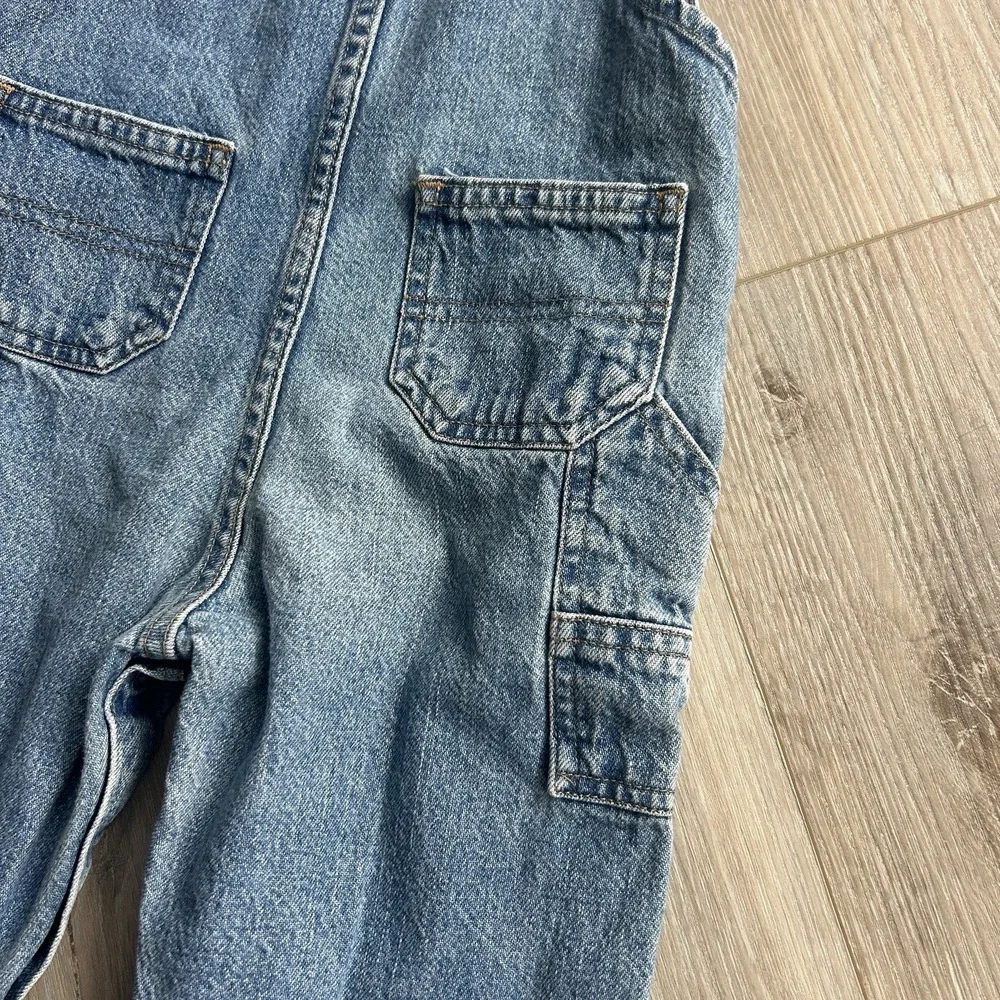 Vintage 90s Oshkosh‎ B'gosh Baby 24 Months vestbak Denim Overalls